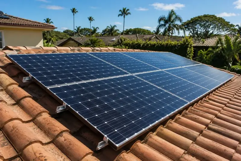 Installation de panneaux solaires à Herbeys